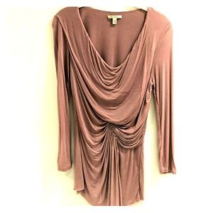 Anthropologie Bordeaux Los Angeles draped top